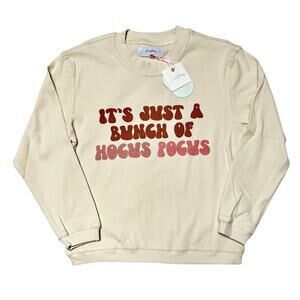 NWT SweetHoney Hocus Pocus Halloween Sweatshirt Size 8